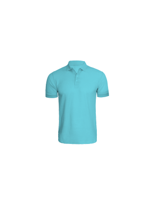 Polo T-Shirt (Aqua Blue)